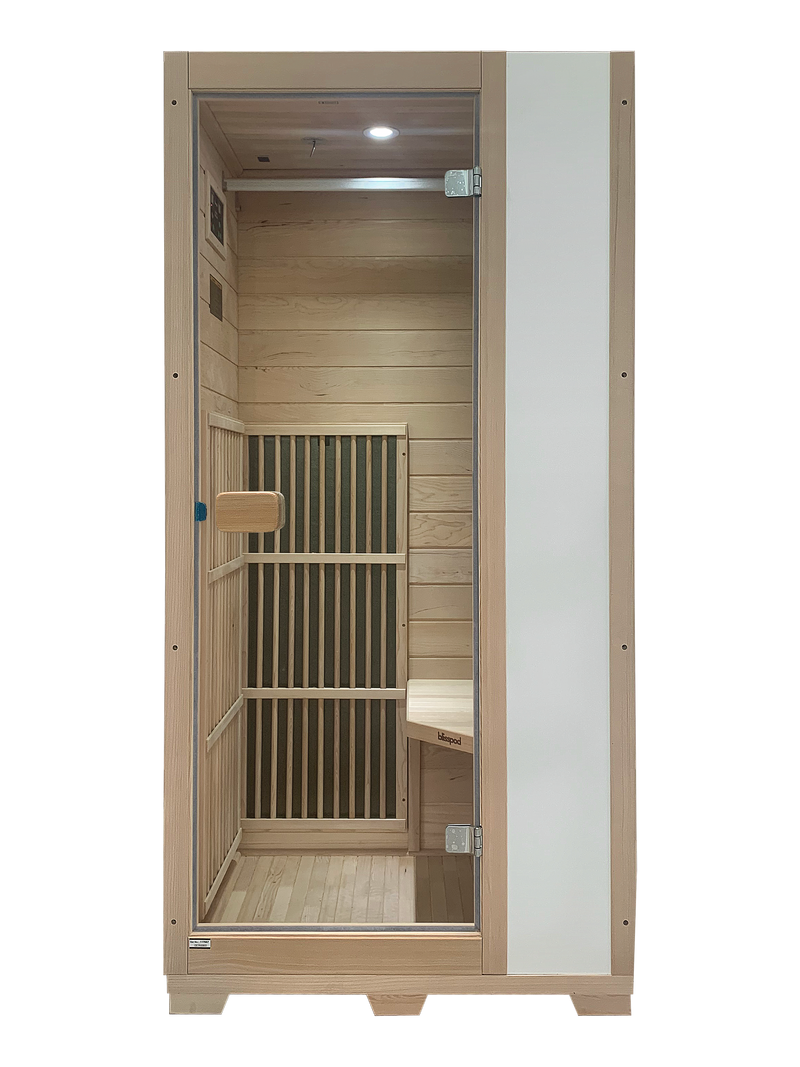 Blisspod | Vienna | Far Infrared Sauna | Canadian Hemlock Wood | Low EMF | 1 Person