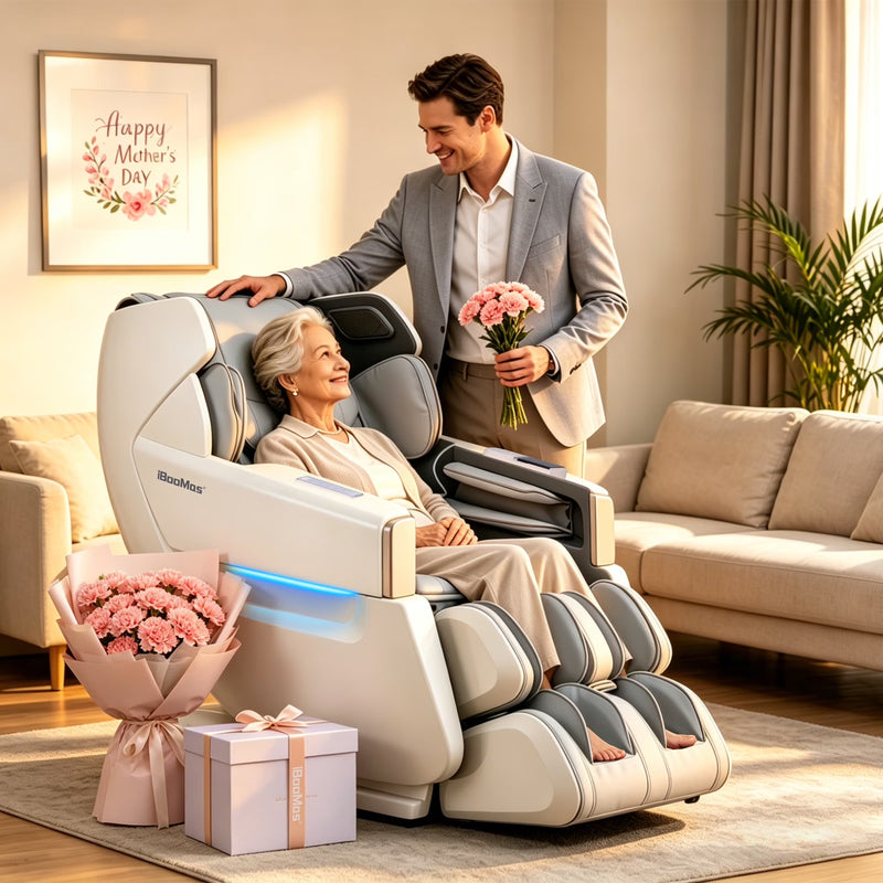 4D Full Body Massage Chair Zero Gravity Shiatsu Recliner,Sl Track Massage Chair with Heating,Leg Auto Extension,Bluetooth,Ai Voice and APP Controller,White