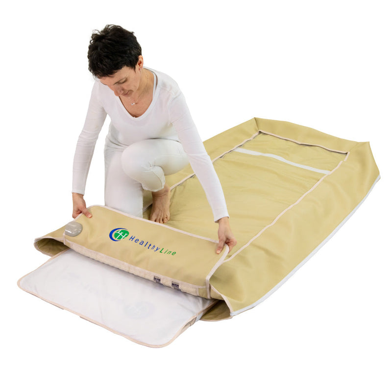 HealthyLine Platinum Series 360 Wrap Set – PEMF & Red Light Sauna Blanket