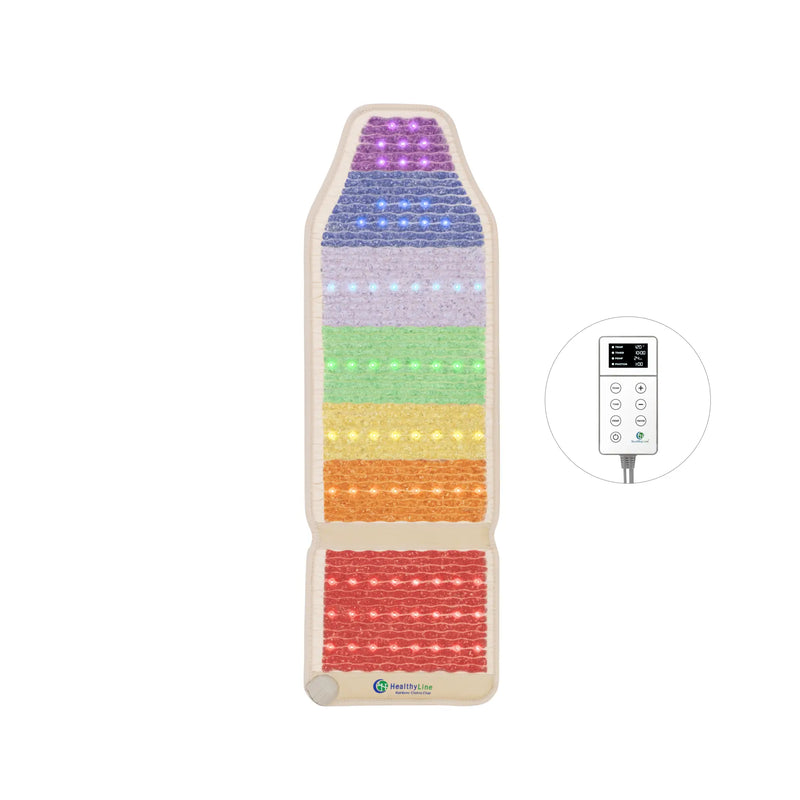 HealthyLine Rainbow Chakra Series PEMF Far Infrared Heating Mat
