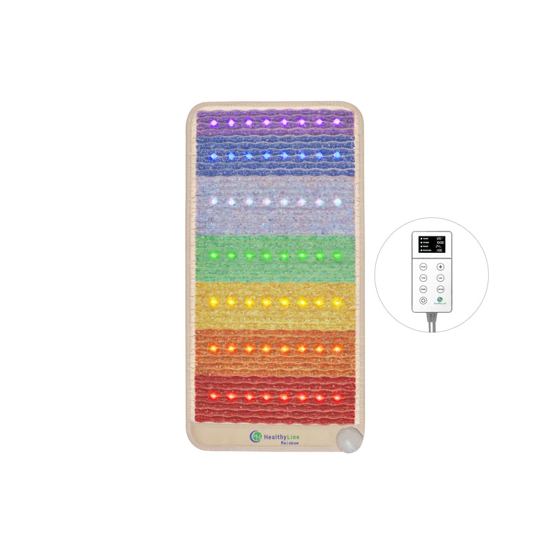 HealthyLine Rainbow Chakra Series PEMF Far Infrared Heating Mat