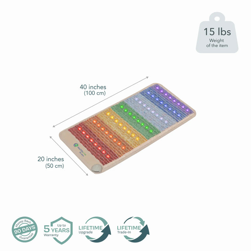 HealthyLine Rainbow Chakra Series PEMF Far Infrared Heating Mat