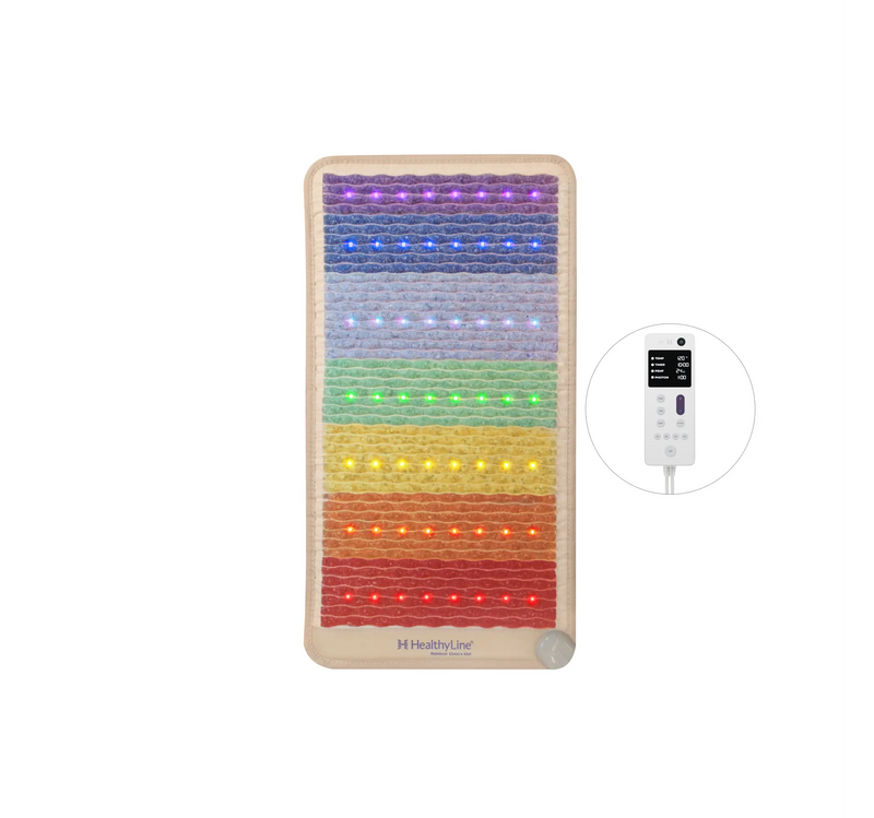 HealthyLine Rainbow Chakra Series PEMF Far Infrared Heating Mat