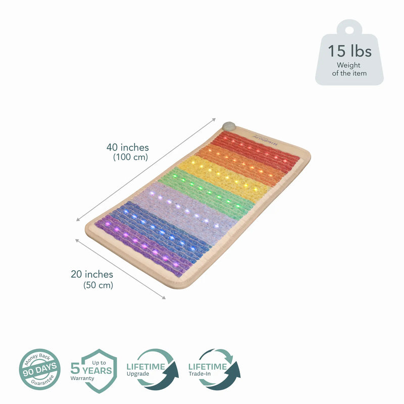 HealthyLine Rainbow Chakra Series PEMF Far Infrared Heating Mat