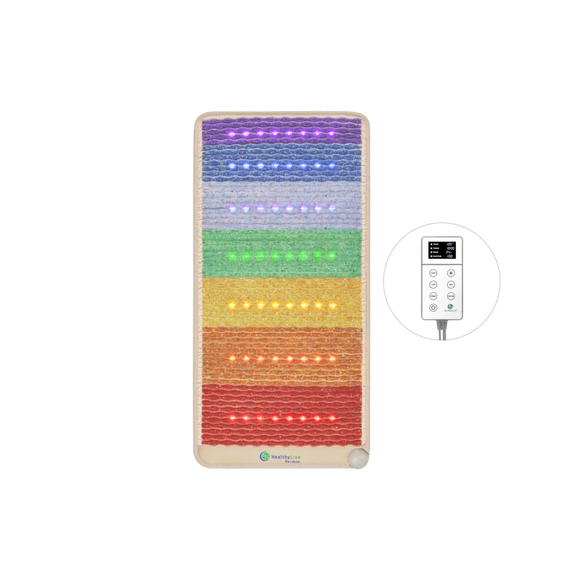 HealthyLine Rainbow Chakra Series PEMF Far Infrared Heating Mat