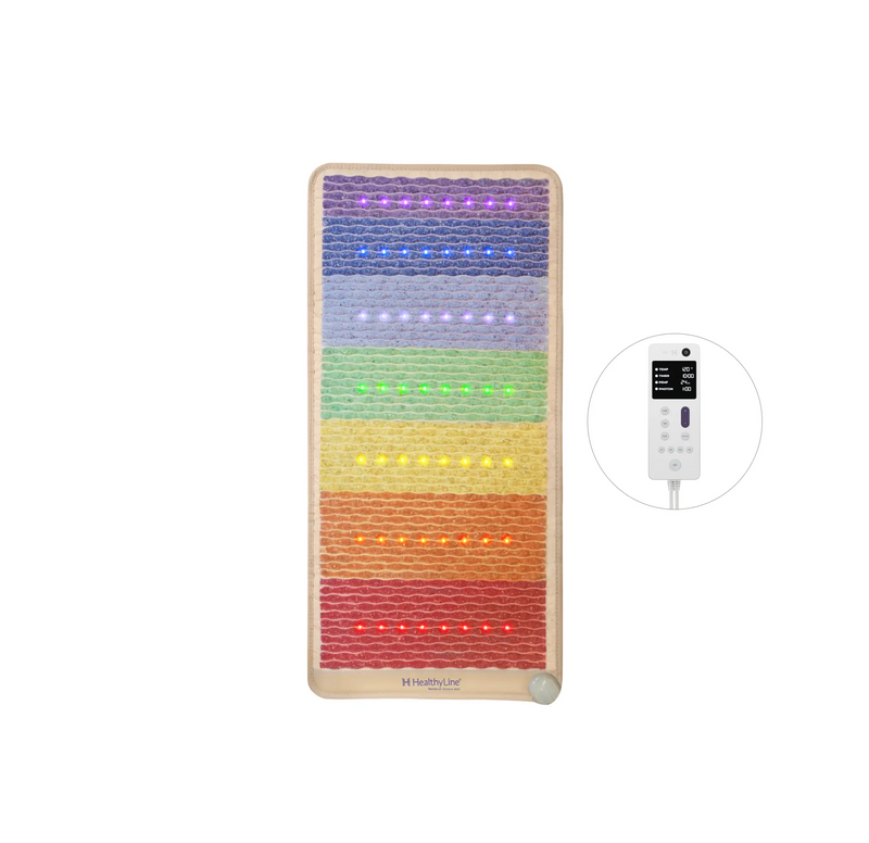 HealthyLine Rainbow Chakra Series PEMF Far Infrared Heating Mat