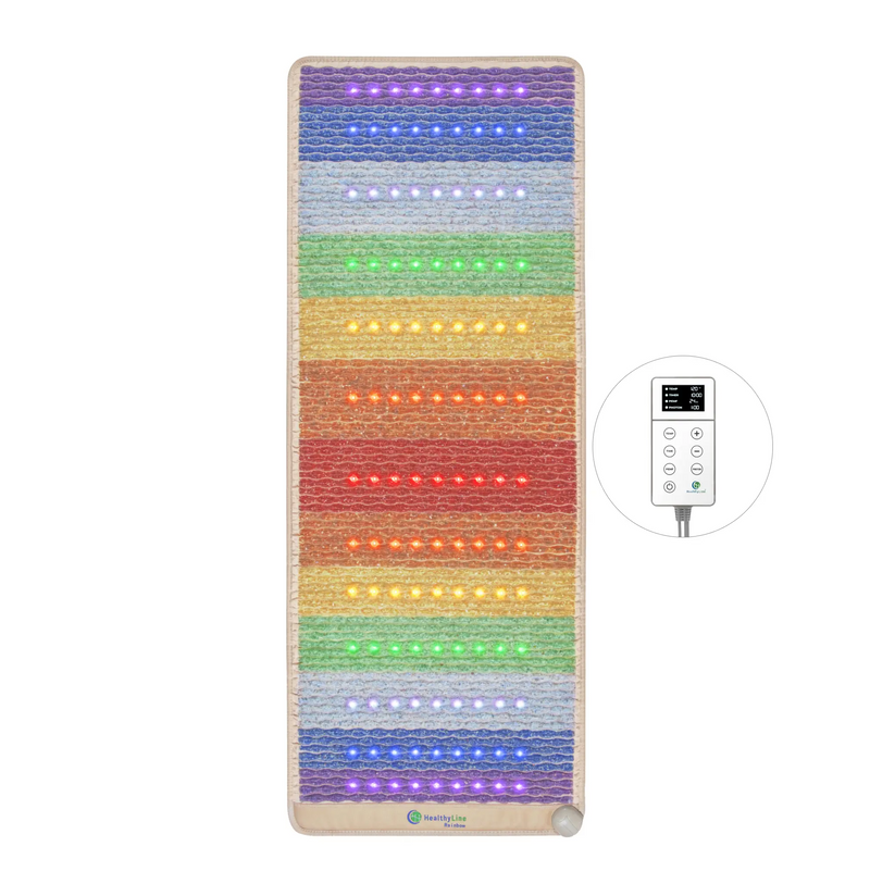 HealthyLine Rainbow Chakra Series PEMF Far Infrared Heating Mat