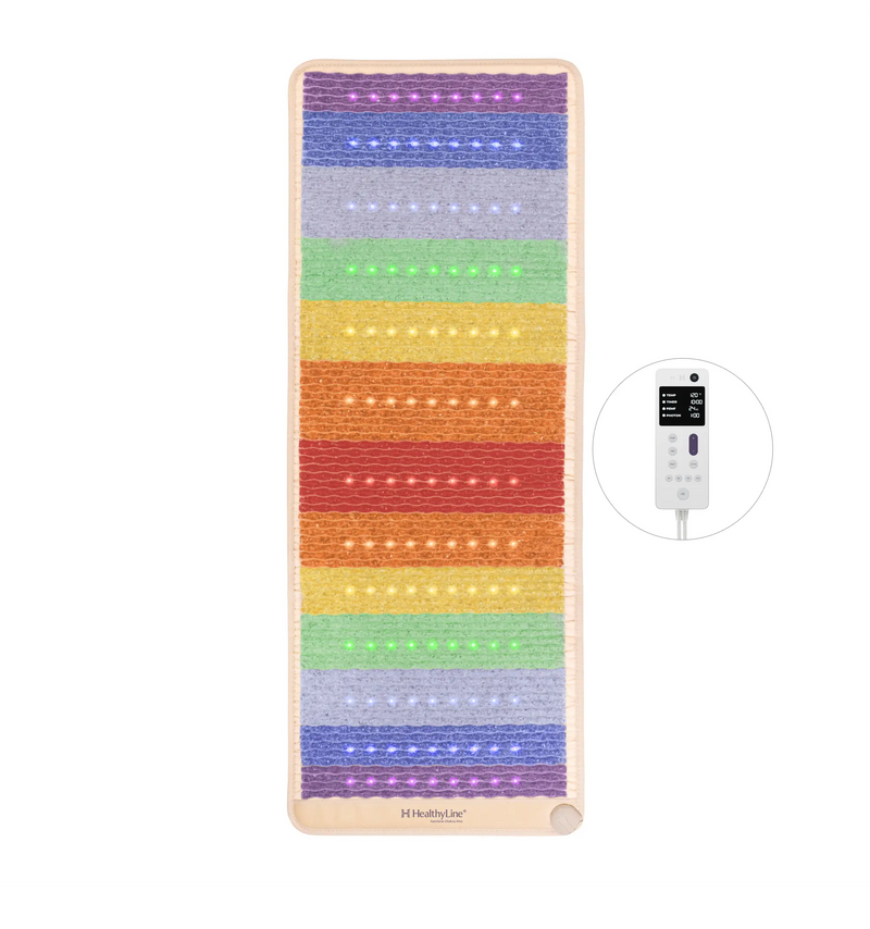 HealthyLine Rainbow Chakra Series PEMF Far Infrared Heating Mat