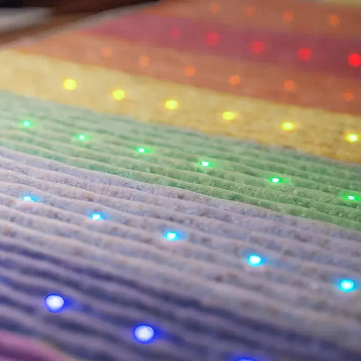 HealthyLine Rainbow Chakra Series PEMF Far Infrared Heating Mat