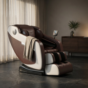 Full Body Massage Chair with Zero Gravity, Heated Back & Legs, 20 Airbags, Bluetooth, Shiatsu Recliner for Home — Studio Shot