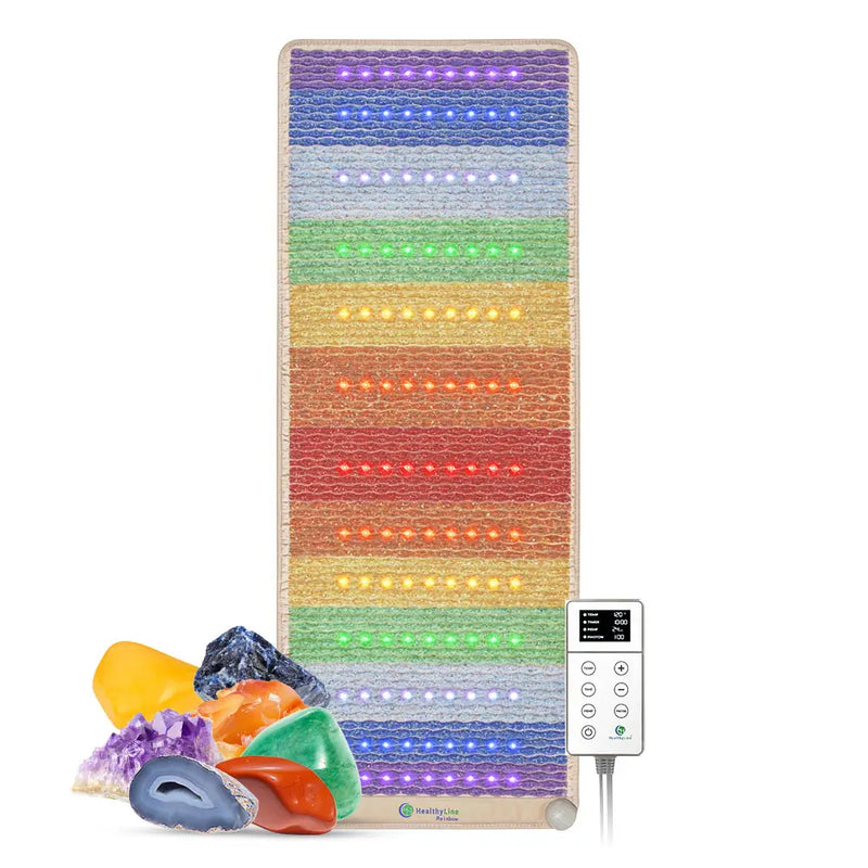 HealthyLine Rainbow Chakra Series PEMF Far Infrared Heating Mat
