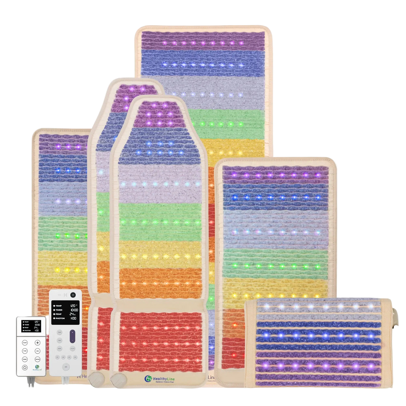 HealthyLine Rainbow Chakra Series PEMF Far Infrared Heating Mat