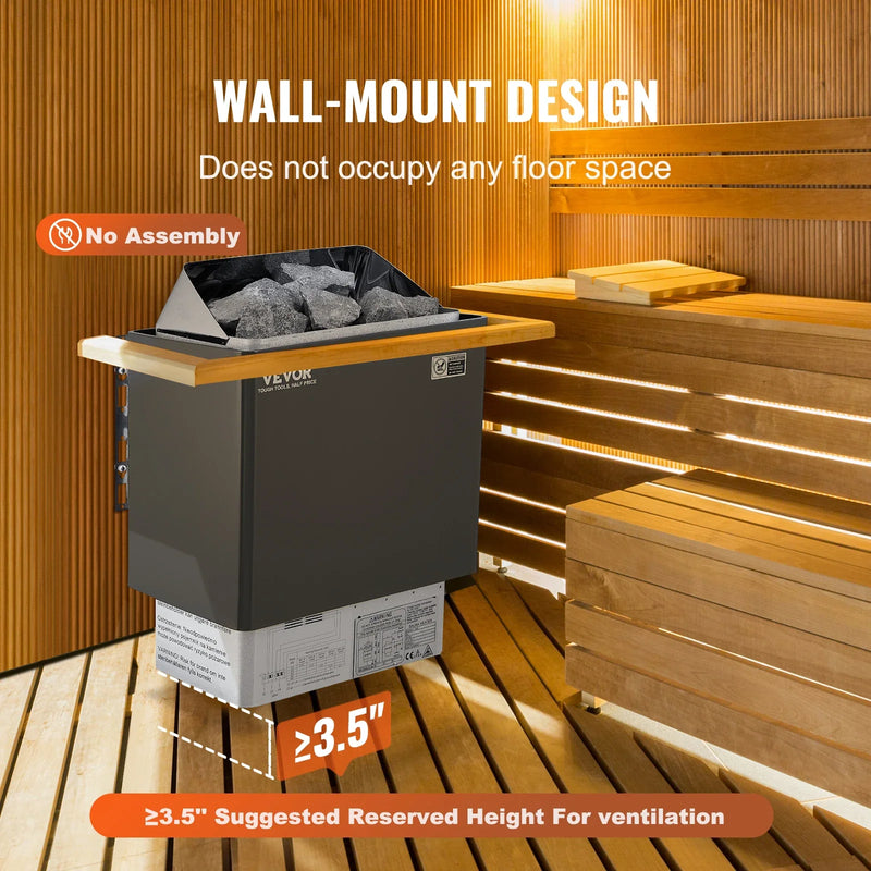 Succebuy Electric Sauna Heater – 3kW, 4.5kW, 6kW or 9kW, 220V