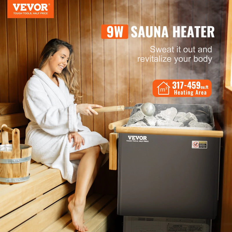 Succebuy Electric Sauna Heater – 3kW, 4.5kW, 6kW or 9kW, 220V